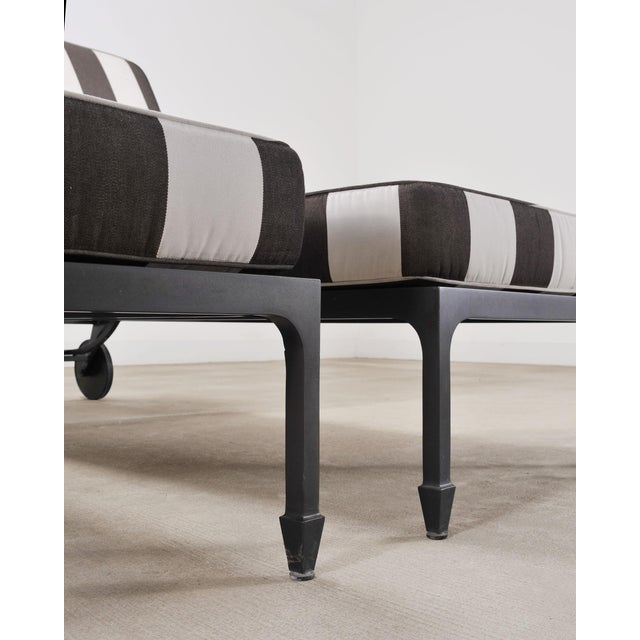 Pair of McKinnon and Harris Beaufort Sun Chaise Lounges For Sale - Image 17 of 18