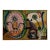 Colorful Abstract Expressionist Painting Attributed to Alan Davis For Sale