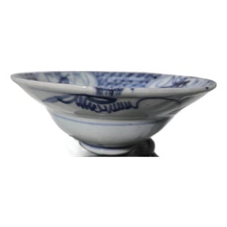 Authentic 19th-century Chinese blue-and-white porcelain bowl For Sale