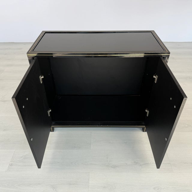 Black Sideboard Pierre Vandel, Paris, 1970s For Sale - Image 8 of 13