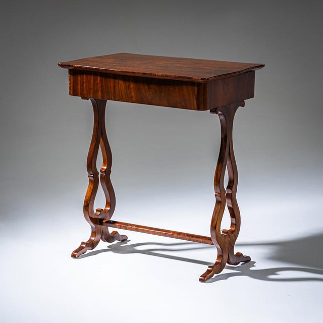 Biedermeier Sewing Table, 1840 For Sale - Image 4 of 7