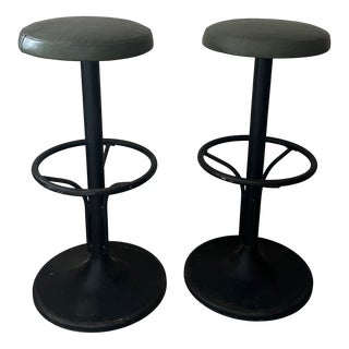 High Stools, Set of 2 For Sale