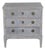 Swedish Painted Chest of Drawers in Grey-Blue, circa 1920 For Sale