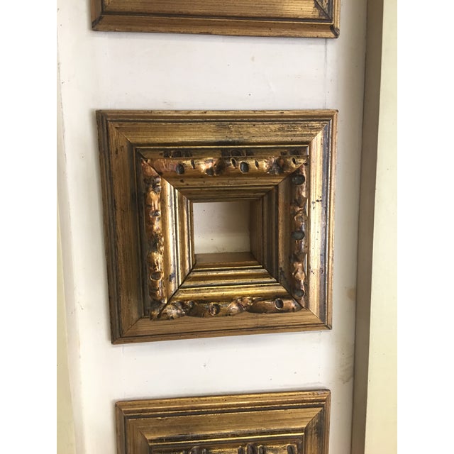 About Large 1930s gilded and white cream mirror made with old giltwood frames. Details OF THE PERIOD Mid-Century Modern...
