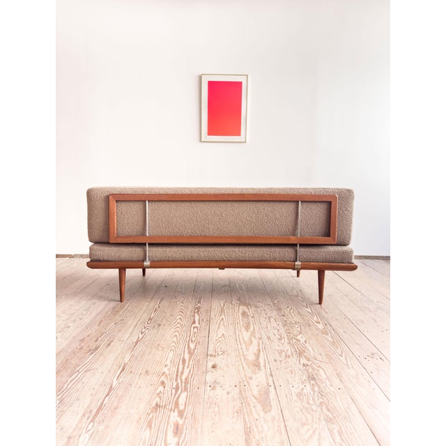 1960s Mid-Century Modern Danish Minerva Series Daybed by Peter Hvidt and Orla Mølgaard Nielsen for France & Son, 1960s For Sale - Image 5 of 18