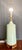 1960s Mid-Century Modern Celadon Crackle-Glaze Ceramic & Wood Table Lamp For Sale - Image 4 of 15