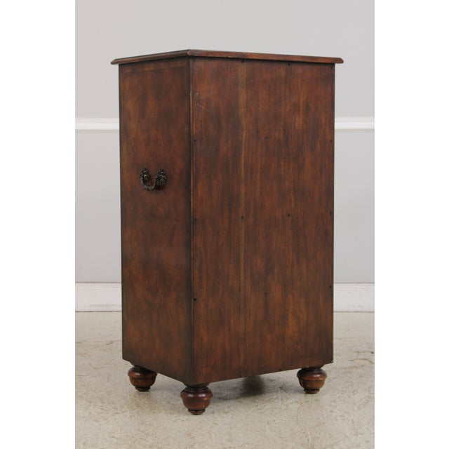 Theodore Alexander Marquetry Inlaid Chest Semainier For Sale - Image 15 of 16