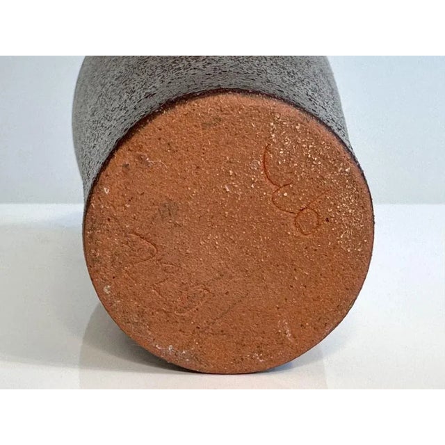 Studio Ceramic Art Pottery Vase by Udo Metzloff, GDR / Germany, 1970s For Sale - Image 6 of 7