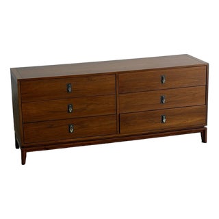 1960s John Keal for Brown Saltman Six Drawer Dresser, Attributed For Sale