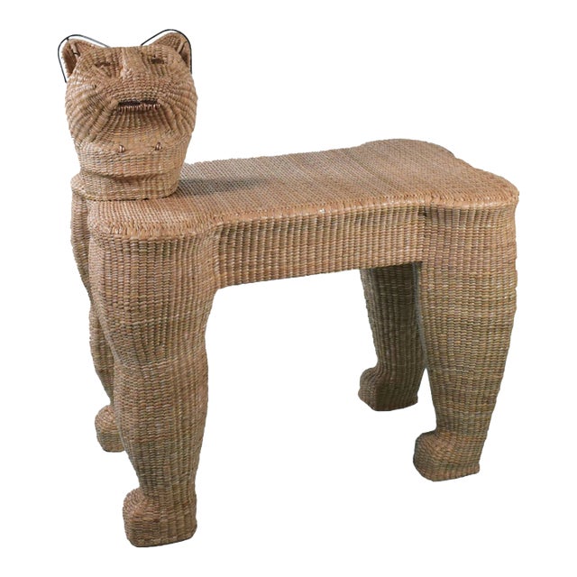 Vintage One in a Kind Jaguar Desk by Mario Lopez Torres For Sale