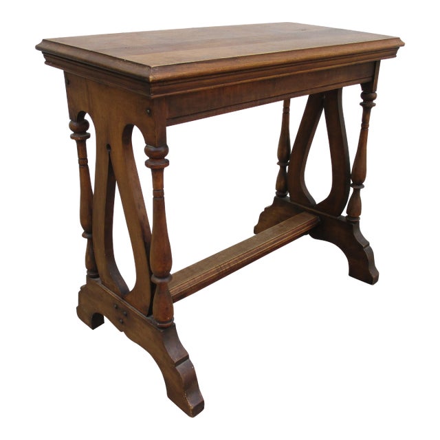 Antique Piano or Organ Music Bench Stand For Sale