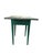 19th Century Primitive Green Painted Farm Table For Sale - Image 4 of 12