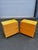 Mid-Century Modern Italian Mid Century Modern Pair of Nightstands With Oblique Tapered Façade | Giorgio Collection Italy For Sale - Image 3 of 12