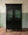 19th Century Black Vitrine Marriage Armoire For Sale - Image 3 of 6