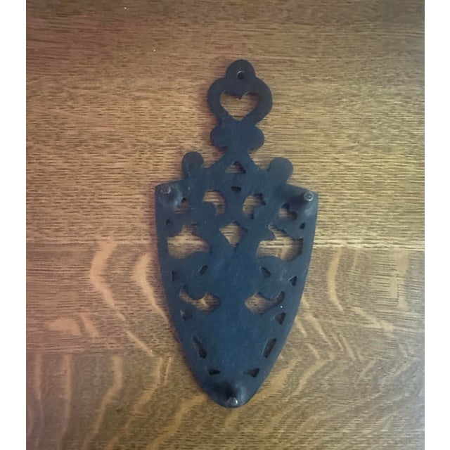 Traditional Early 20th Century Iron Trivet For Sale - Image 3 of 3