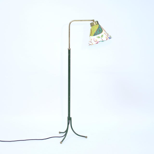 Mid-Century Modern Model 1842 Floor Lamp by Josef Frank for Svenskt Tenn, 1930s For Sale - Image 3 of 15