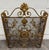 Hollywood Regency Vintage Hollywood Regency / Rococo Revival Folding Fireplace Screen For Sale - Image 3 of 10