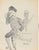 Mino Maccari, Asian Soldiers, 1950s, Watercolor For Sale - Image 3 of 3