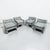 Iconic parsons style lounge chairs in the style of Milo Baughman. Excellent, time capsule condition with an amazing...