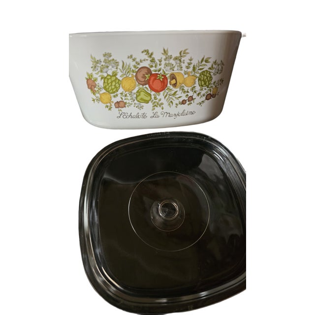 Vintage "Spice of Life" by Corning Bake/Serve Ware - Set of 4 For Sale - Image 11 of 12