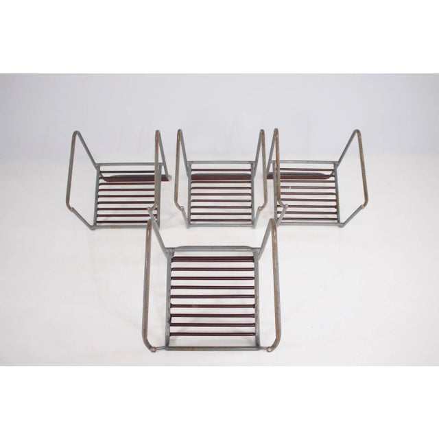 Sandow Chairs in the Style of Bruno Pollak, Set of 4 For Sale - Image 10 of 13