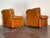 Brown 1970s C & B Italia Leather Lounge Chairs For Sale - Image 8 of 12