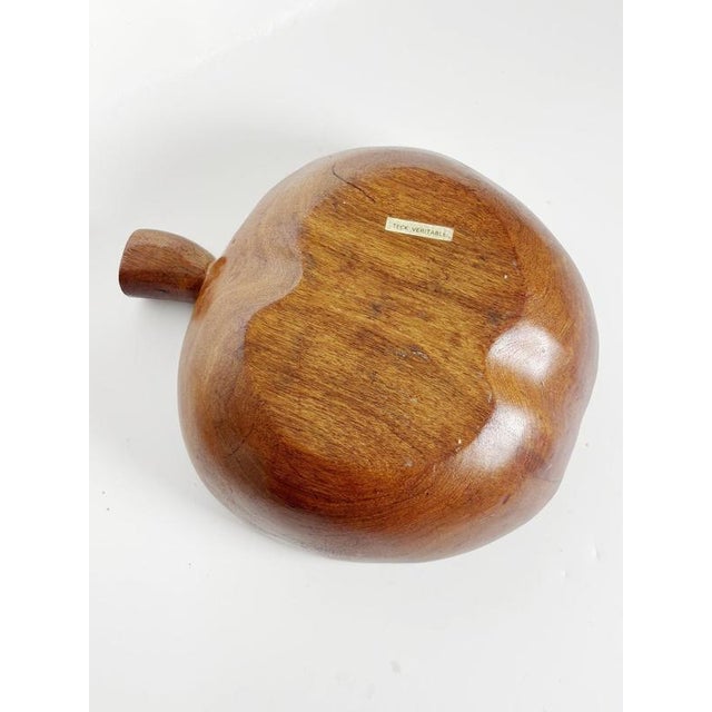 Teak Catchall Tray, France, 1960s For Sale - Image 9 of 12