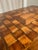 European Walnut Parquet Occasional Table, Circa 1920–1940 For Sale - Image 10 of 11