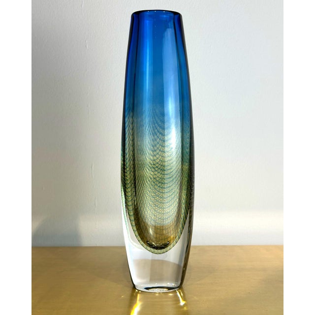 Crow Vase by Sven Palmqvist for Orrefors, 1950s For Sale - Image 6 of 6
