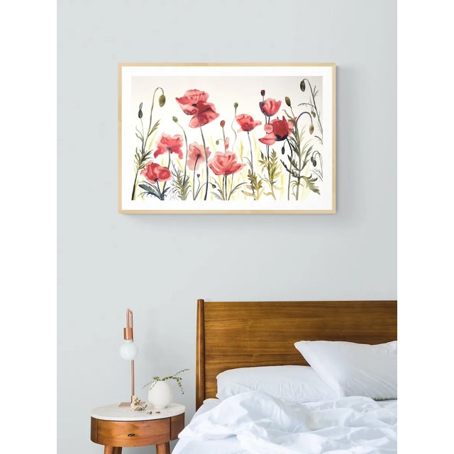 Original watercolor painting on 140 lb Arches cold press paper with deckled edges Artist: Elizabeth Becker Year: 2024...