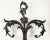 19th Century Black Painted Cast Iron Hall Tree For Sale - Image 4 of 9