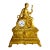 Early 19th Century French Charles X Gilded Bronze Mantel Clock For Sale