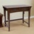 Mission Quarter Sawn Oak Writing Desk - Walnut For Sale - Image 11 of 11