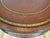 Wood Vintage American Mahogany Gilt Tooled Leather Top Drum Table by Weiman Heirloom For Sale - Image 7 of 15