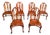 Vintage Gothic Strawberry Hill Windsor Steeple Back Dining Chairs For Sale
