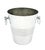 Mid-Century Modern Mid 20th Century Mid-Century Modern André Leroy French Chrome Champagne Bucket / Wine Cooler / Ice Bucket With Ring Handles For Sale - Image 3 of 11