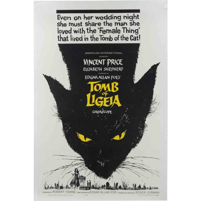 Tomb of Ligeia Film Poster, USA, 1964 For Sale - Image 6 of 6