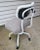 Mid-Century Modern Steelcase Furry 1950s Industrial Office Chair Conversion For Sale - Image 3 of 11
