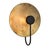 Scandinavian Modern SOL Wall Lamp in Raw Brass from Sami Kallio, Sweden For Sale - Image 6 of 16