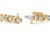 Introducing a dazzling masterpiece that will leave you breathless - a 14K Yellow Gold Bracelet adorned with a mesmerizing...