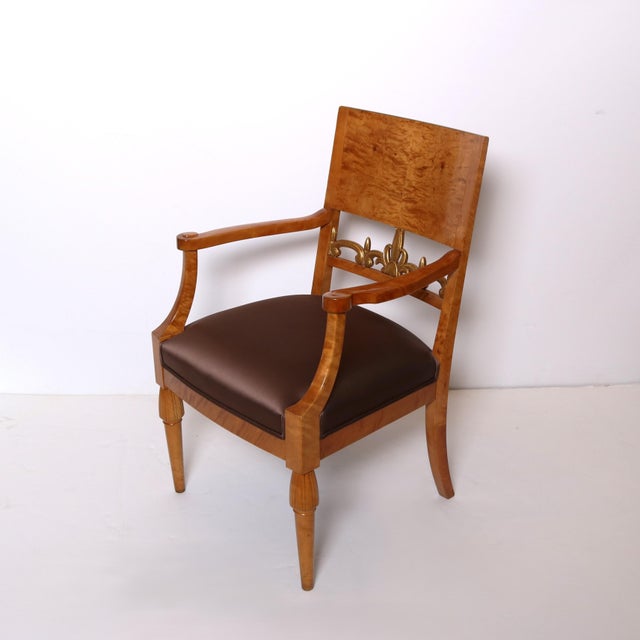 Early 19th Century Single Neoclassical Armchair For Sale - Image 5 of 10