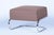 This tubular steel ottoman / stool is an excellent exemplar of Central European interwar functionalism and timeless...