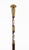 Antique French Gold Plate Sevres Porcelain Walking Sword Stick, 19th Century For Sale - Image 14 of 18