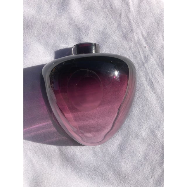 Murano 1970's Murano Purple Club Shaped Ashtray For Sale - Image 4 of 10