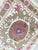Textile Suzani Tapestry - Red Tashkent Embroidery 4' X 4'4'' For Sale - Image 7 of 9