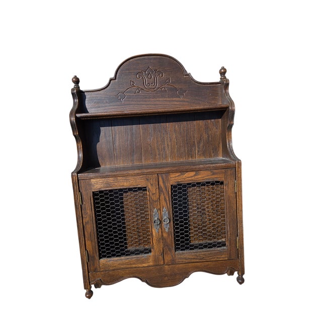 Wonderful Ethan Allen shelf in great condition. minor age-related ware. Some glare and reflection for lighting. Please see...