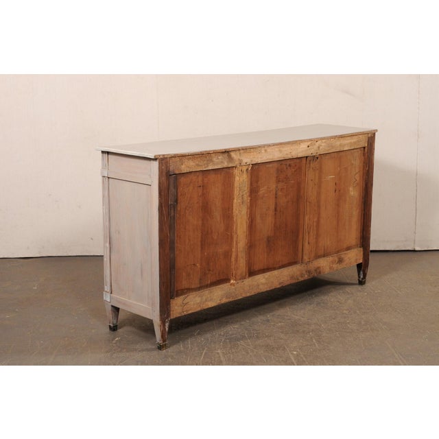 Wood French Antique Neoclassical Buffet Cabinet For Sale - Image 7 of 12