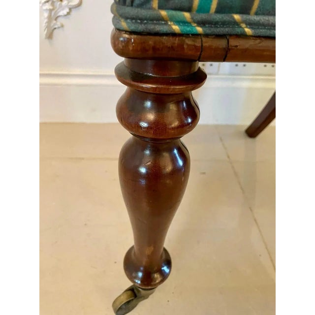 Victorian Mahogany Dining Chairs, Set of 4 For Sale - Image 12 of 16
