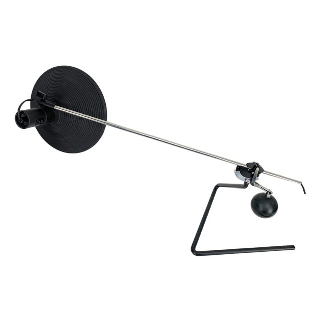 Postmodern Counterweight Desk Lamp attributed to Robert Sonneman, Usa, 1970s For Sale