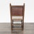 1990s Vintage Dining Side Chair With Carved Finials and Nailhead Trim For Sale - Image 5 of 8